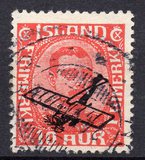 [Overprinted for use as Airmail, Tipi W]