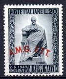 [Monument to Mazzini - Italy Postage Stamp Overprinted "A.M.G. F.T.T.", වර්ගය Q]