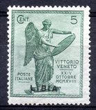 [Italian Stamps Overprinted "LIBIA", tyyppi L]