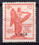 [Italian Stamps Overprinted "LIBIA", tyyppi L1]