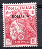 [Italian Postage Stamps Overprinted "SOMALIA", Tip F]