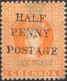 [Revenue Stamp Surcharged, tip B12]