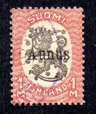 [Finish Postage Stamps Overprinted "Aunus", type A5]