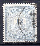 [Carta y cuerno postal. 19 “Perlas" en el marco superior., tipo V3]