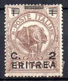 [Italian Somaliland Postage Stamps Overprinted and Surcharged, type R]