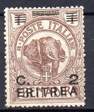 [Italian Somaliland Postage Stamps Overprinted and Surcharged, type R]