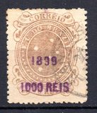 [Issue of 1890-1891 Surcharged in Lilac Red, type BE5]