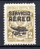 [Airmail - Unspent Brand with Imprint "SERVICIO/AEREO" Including Aircraft, type KM2]