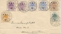 [British Occupation - Previous Issues Surcharged & Overprinted "V.R.I.", type J]