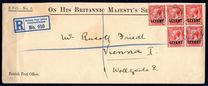 [Great Britain Postage Stamps Overprinted "LEVANT", type N1]