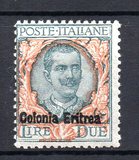 [King Victor Emmanuel III - Italian Postage Stamps Overprinted "Colonia Eritrea", type Z2]