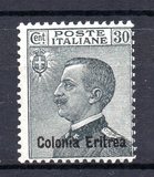 [King Victor Emmanuel III - Italian Postage Stamps Overprinted "Colonia Eritrea", type Z1]