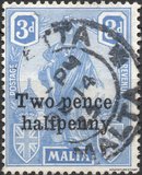 [Allegorical Stamps - No.88 Surcharged, type T11]