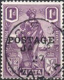 [Allegorical Stamps Overprinted "POSTAGE", type T14]