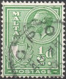 [King George V and Coat of Arms, type X1]