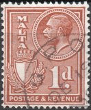 [King George V and Coat of Arms, type X2]
