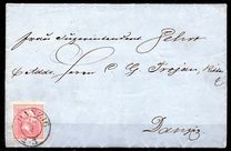 [King Friedrich Wilhelm IV - Hatched Background. Thin White Paper, प्रकार A9]