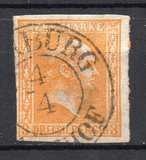 [King Friedrich Wilhelm IV - Hatched Background. Thin White Paper, प्रकार A13]