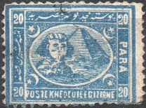 [Sphinx and Pyramid - Typhograpeh by Bulaq, Cairo. Clear Impressions - Thick Paper, tip J8]