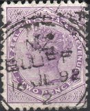 [Queen Victoria - Inscription "NEW ZEALAND - POSTAGE & REVENUE", tip L1]