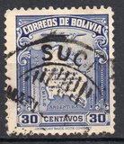 [Carta della Bolivia - Posta aerea, Scrivi BZ3]
