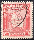 [Carta della Bolivia - Posta aerea, Scrivi BZ7]