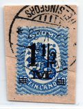 [Standing lion Stamps of 1917 & 1919 Surcharged, type V3]