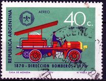 [Airmail - The 100th Anniversary of the Buenos Aires Fire Brigade, Typ ACE]