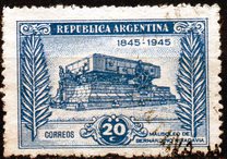 [The 100th Anniversary of the Death of Bernardino Rivadavia, 1780-1845, τύπος HI]