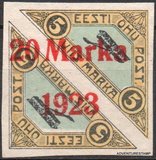 [Pairs of No. 30 Overprinted New Values, tegund ZAD4]