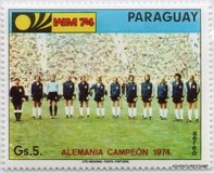 [Airmail - Football World Cup - West Germany, type BFH]