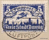 [Airmail - See Also No. 106-112, type T]