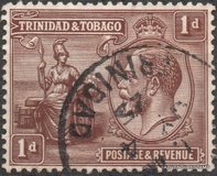 [Britannia and Medallion Portrait of King George V, type O3]