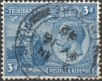 [Britannia and Medallion Portrait of King George V, type O6]