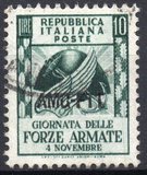 [Armed Forces Day - Italy Postage Stamps Overprinted "AMG-FTT", tip BY]