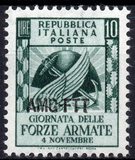 [Armed Forces Day - Italy Postage Stamps Overprinted "AMG-FTT", tip BY]