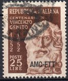 [The 100th Anniversary of Vincenzo Gemito - Italy Postage Stamp Overprinted "AMG-FTT", Tipo CB]