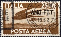 [Airmail - Italy Postage Stamps Overprinted "AMG-FTT", type Z1]
