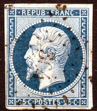 [President Louis Napoléon - Inscription: "REPUB FRANC", 类型 B1]