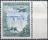 [The 100th Anniversary of the Discovery of Victoria Falls, type D]