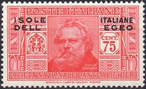 [Italian Stamps in Different Colors Overprinted "ISOLE ITALIANE DELL'EGEO", loại AB]