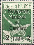 [Fiume Military Post Stamps Surcharged, type A3]