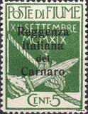 [Fiume Military Post Stamps Surcharged, type A1]