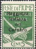 [Fiume Military Post Stamps Surcharged, type A1]