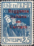 [Fiume Military Post Stamps Surcharged, type B2]