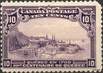 [The 300th Anniversary of the Founding of Quebec, tip AA]