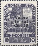 [No. 49-60 Overprinted "Valore globale" in 2 Types. Type I: 1919, Thin Overprint. Type II: 1920, Thick Overprint, 类型 AP6]