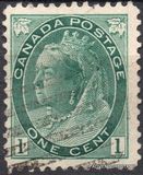 [Queen Victoria - Value in Bottom Corners, type Q1]