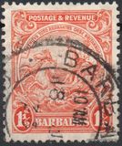 [New Colonial Seal - Inscription "POSTAGE & REVENUE", Tip V18]