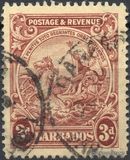 [New Colonial Seal - Inscription "POSTAGE & REVENUE", Tip V8]
